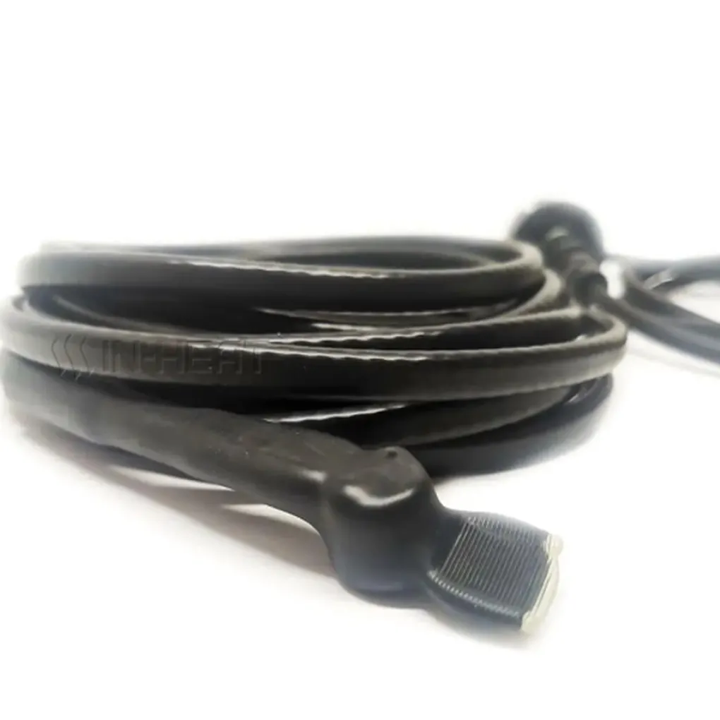 Двожильний кабель ThermoGreen TGSD-2 м 12 Вт з термостатом та вилкою для обігріву труб- Фото 3