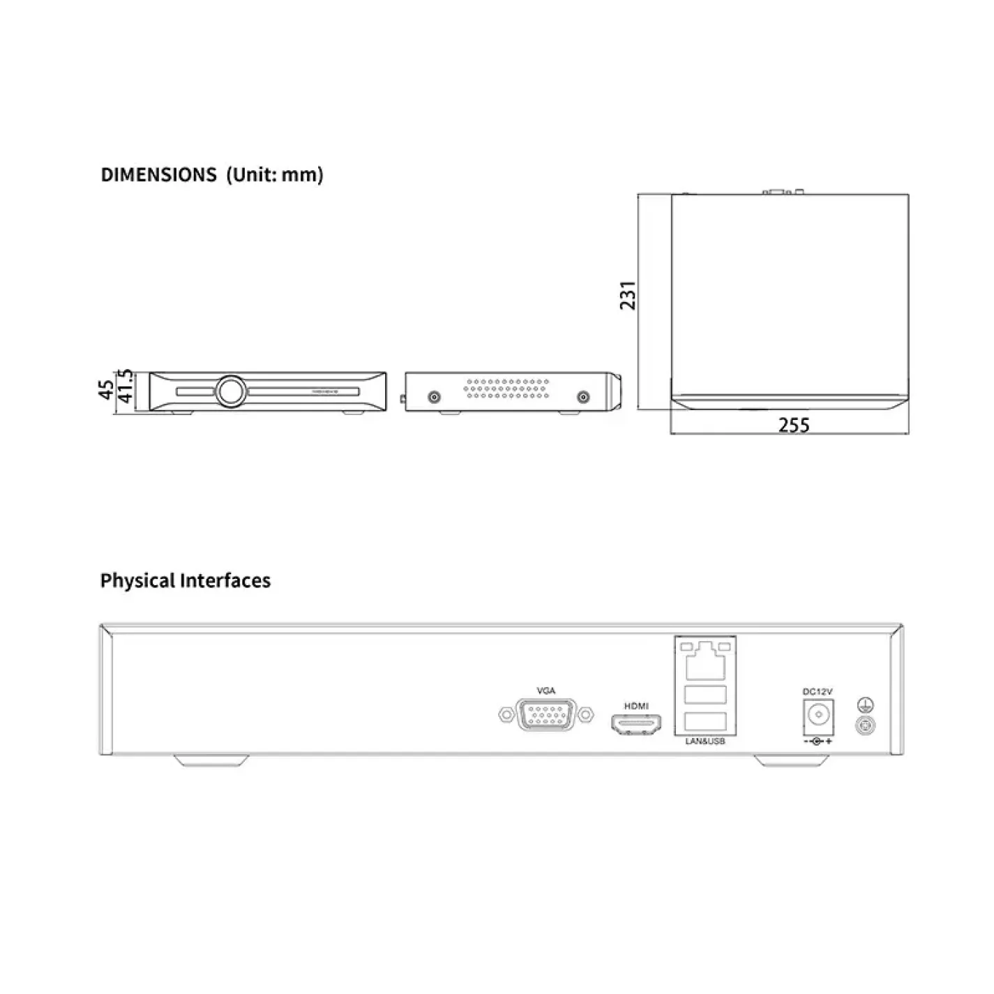 IP-видеорегистратор 20-канальный Tiandy TC-R3120 Spec: I/B/V2.0 8Mp (13248) - Фото 2
