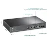 Коммутатор TP-Link TL-SX3206HPP 4x10GE(4xPoE+), 2xSFP+, 200Вт- Фото 2