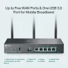 VPN-маршрутизатор TP-LINK Omada ER706W AX3000 гигабитный- Фото 4
