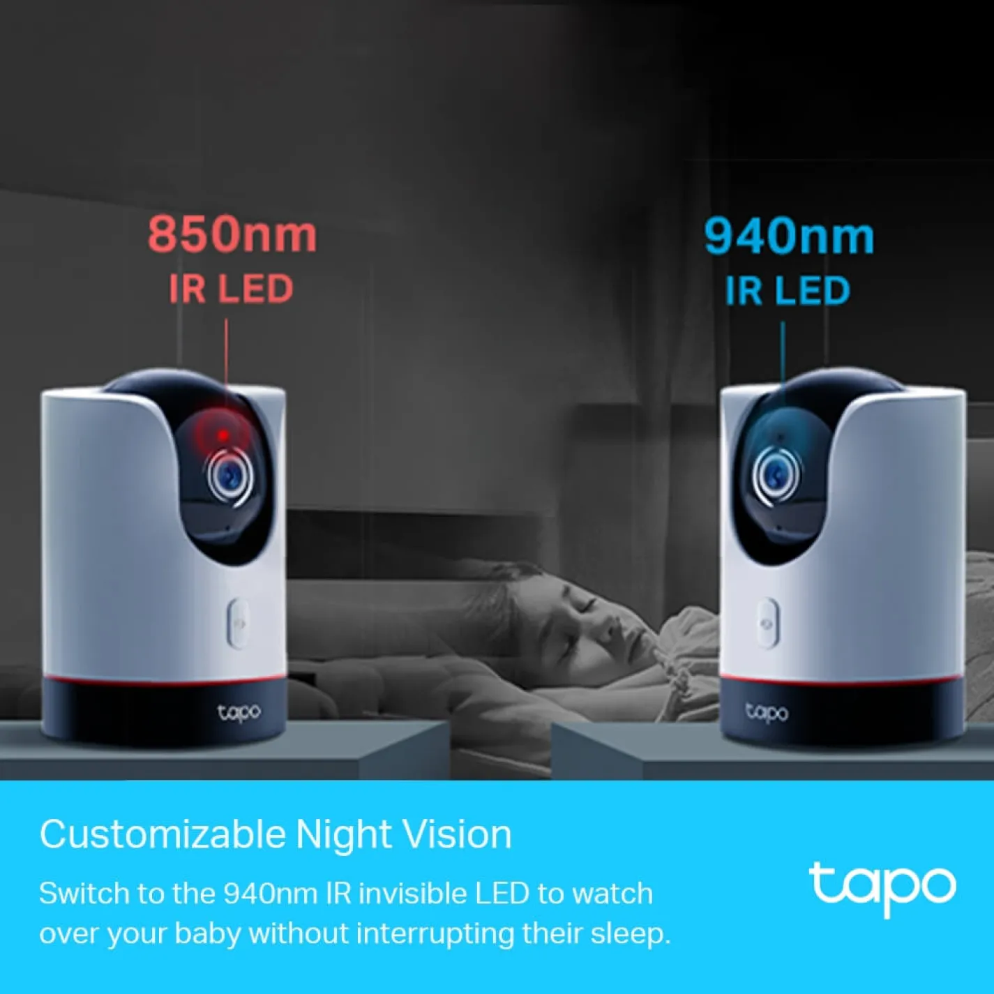 IP-камера видеонаблюдения TP-Link Tapo C225 3MP N300 microSD motion detection 360° mic - Фото 3