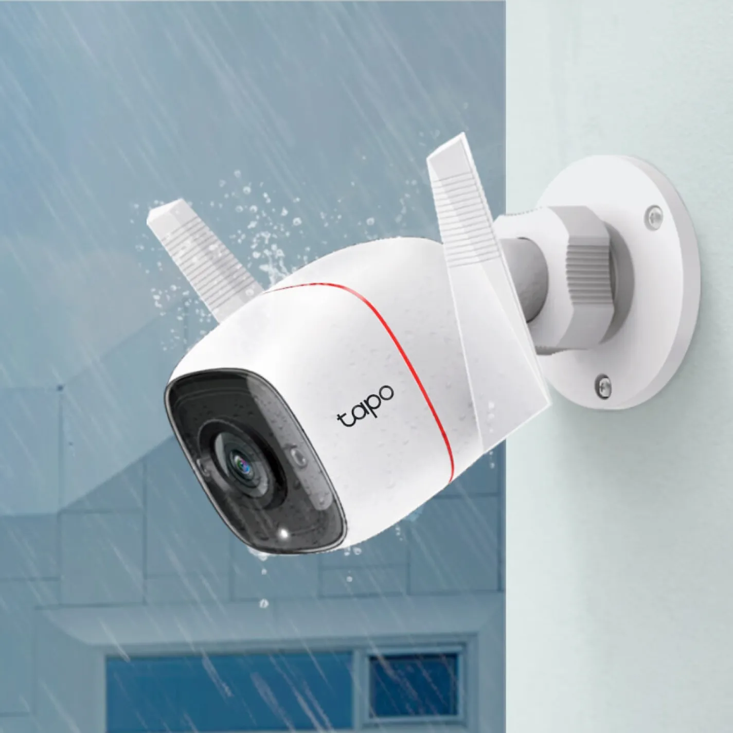IP-камера відеоспостереження TP-Link Tapo TC65 3MP N300 1xFE microSD outdoor - Фото 3