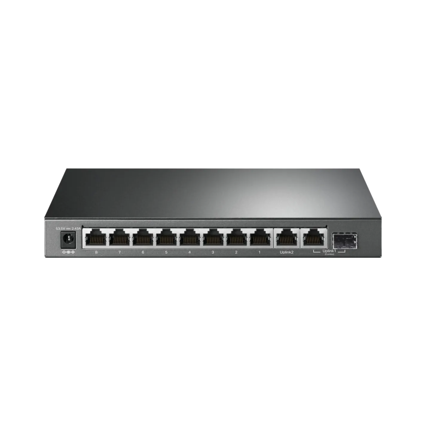 Комутатор TP-Link TL-SG1210MP 10xGE (8xPoE), 1xSFP, 123Вт, некерований - Фото 2