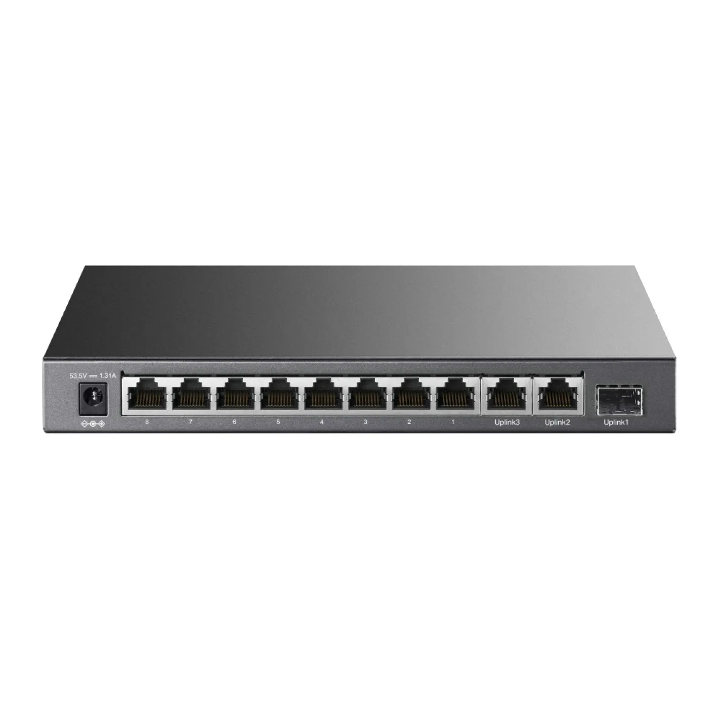 Коммутатор TP-Link TL-SL1311P 8x1FE (8xPoE), 2xGE, 1xSFP, 65Вт - Фото 1