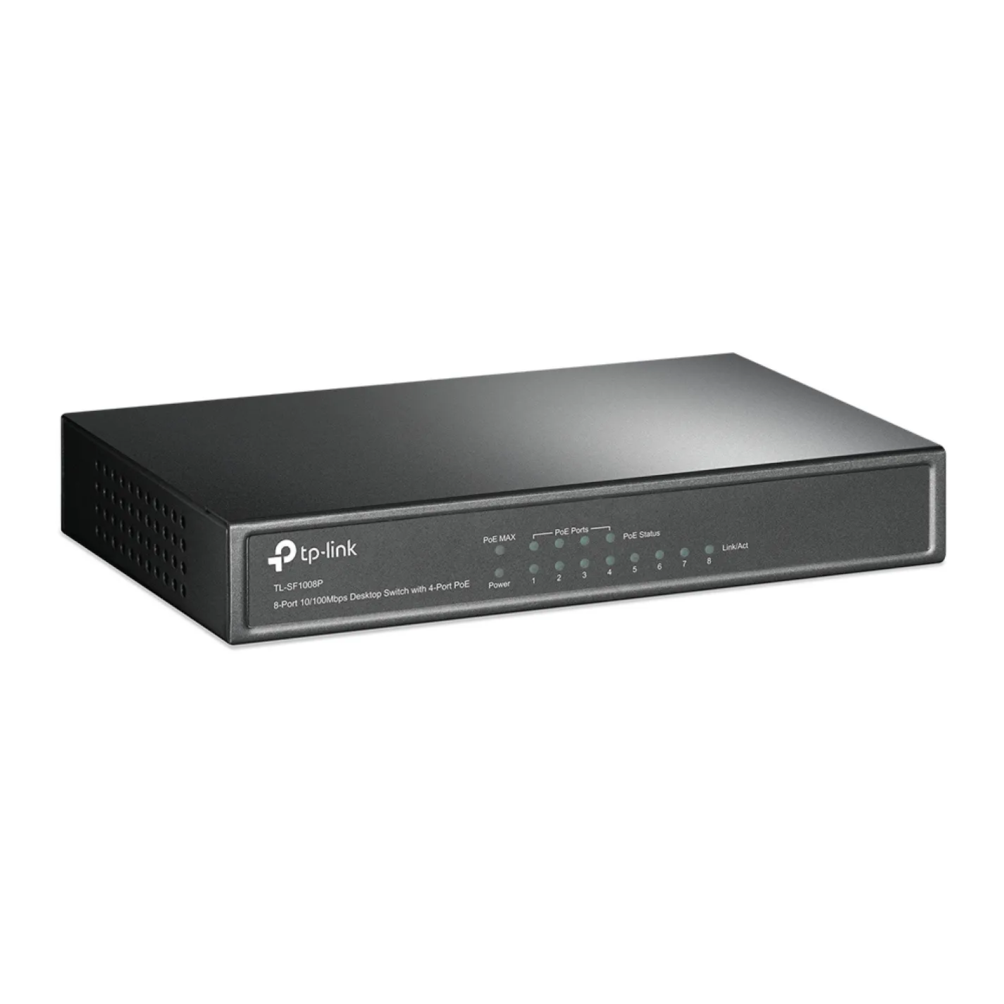 Комутатор TP-Link TL-SF1008P 8xFE (8xPoE), 65Вт - Фото 1