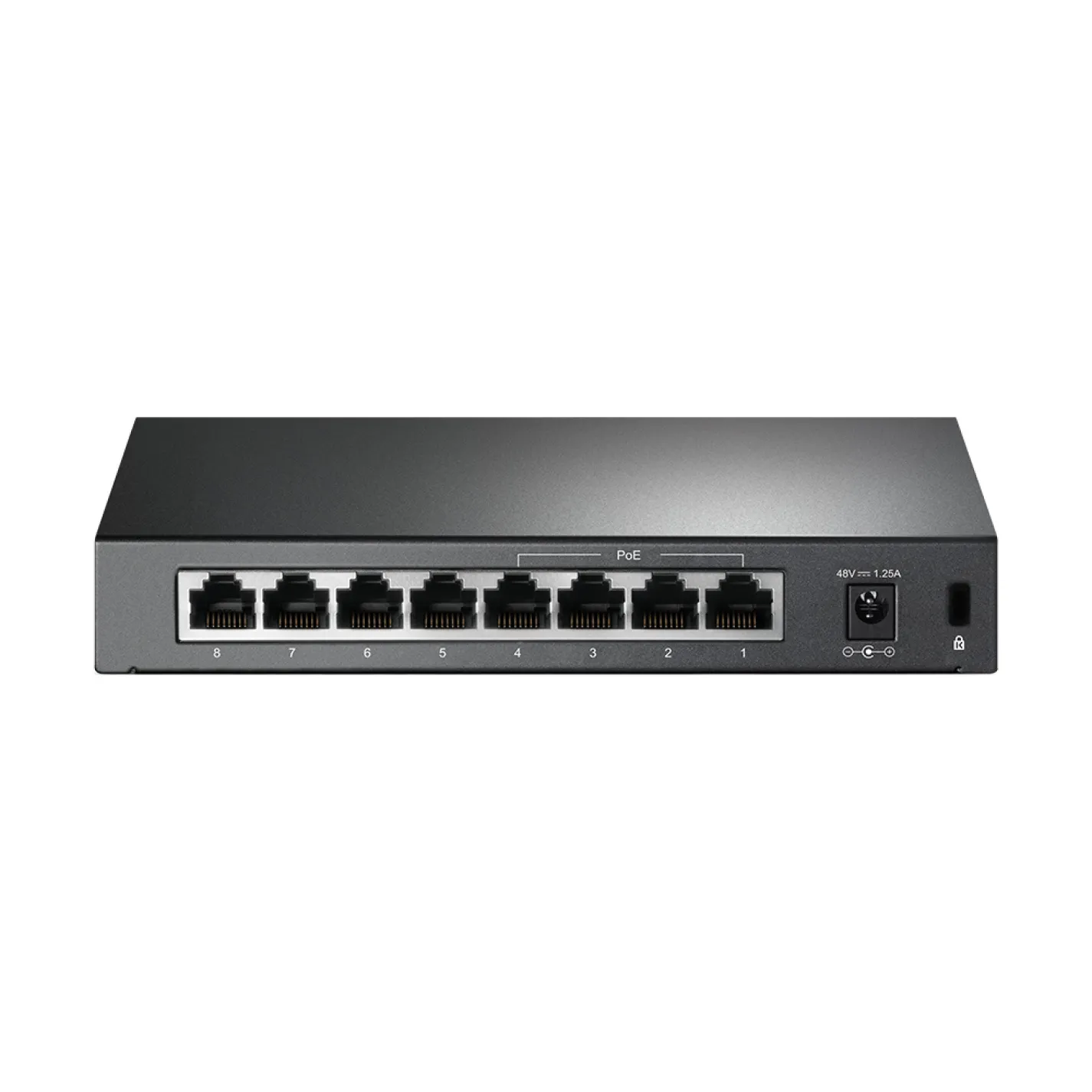 Комутатор TP-Link TL-SF1008P 8xFE (8xPoE), 65Вт - Фото 3