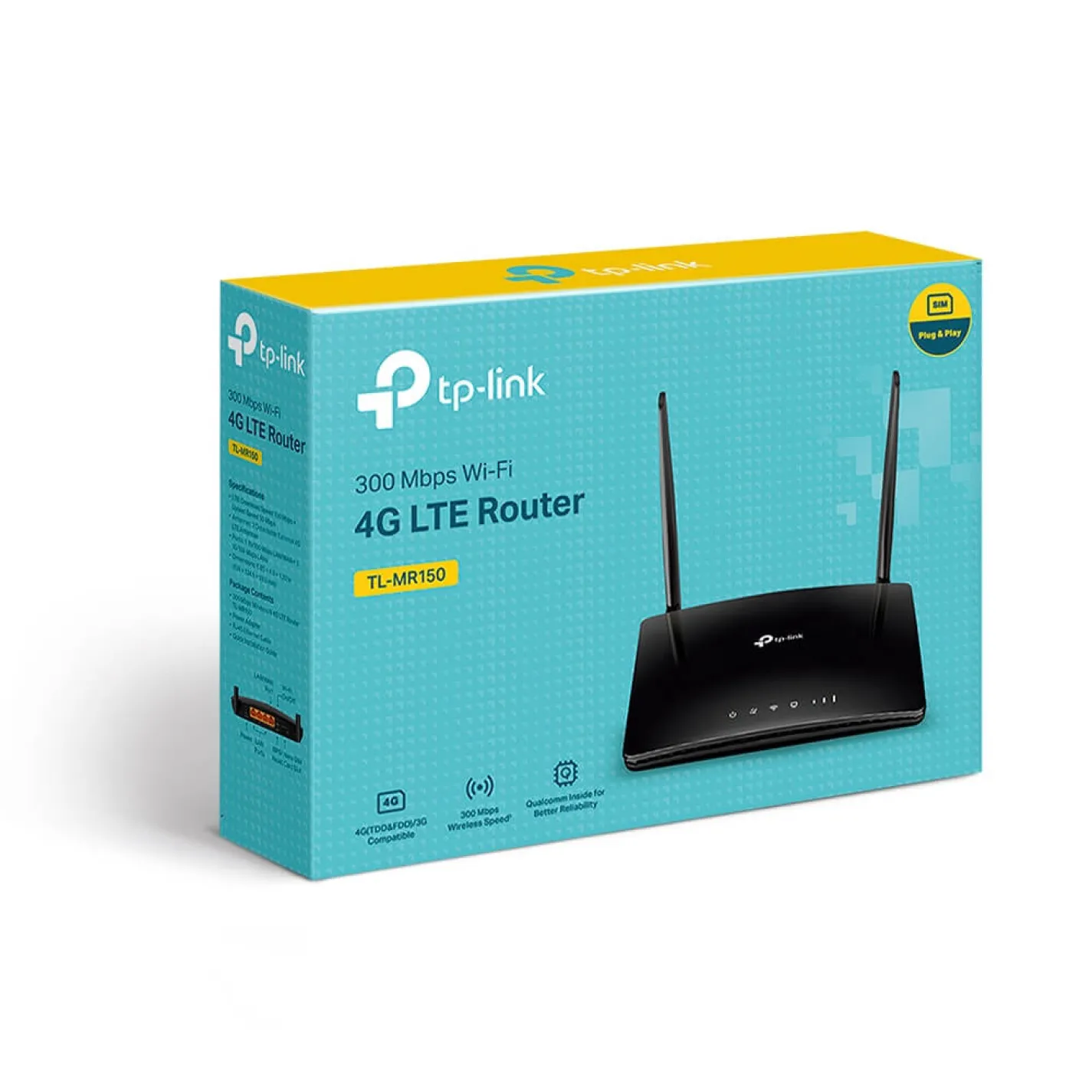 Маршрутизатор TP-LINK TL-MR150 N300 с поддержкой 4G LTE - Фото 1