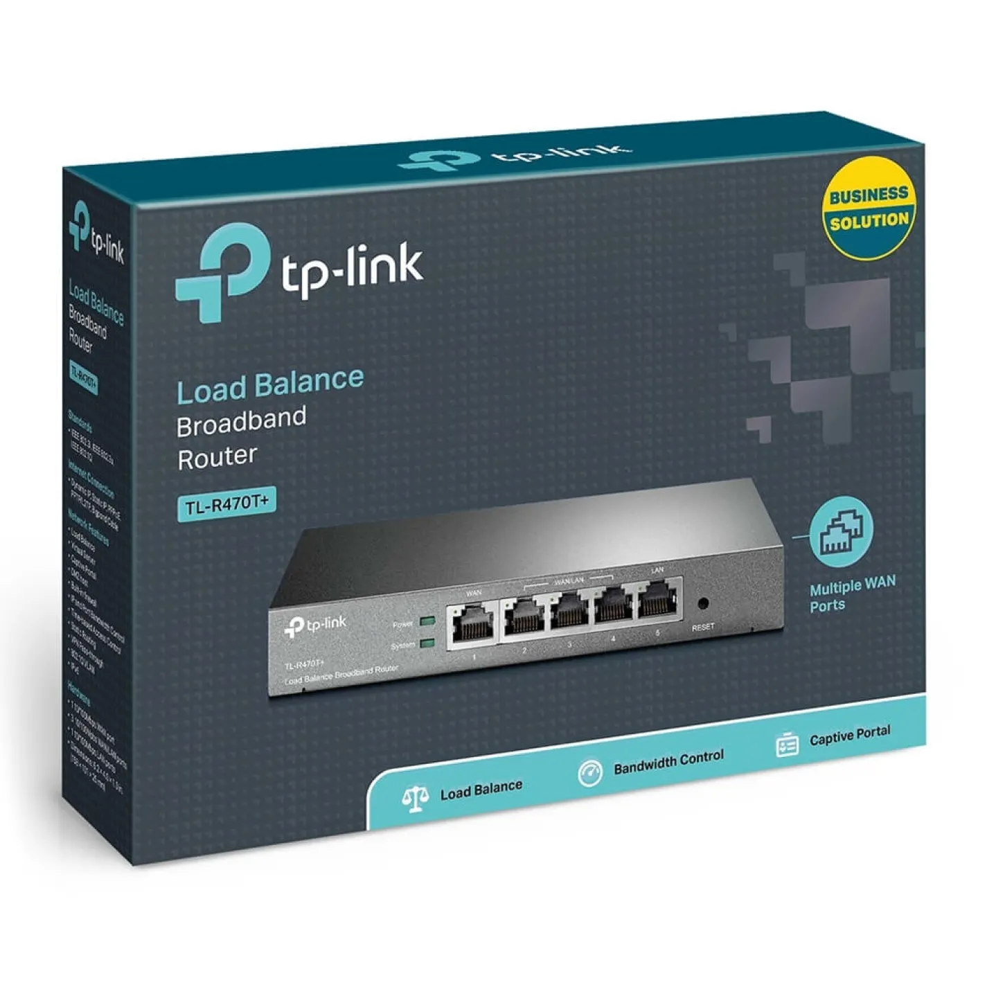 Мультисервісний маршрутизатор TP-LINK TL-R470T+  - Фото 2