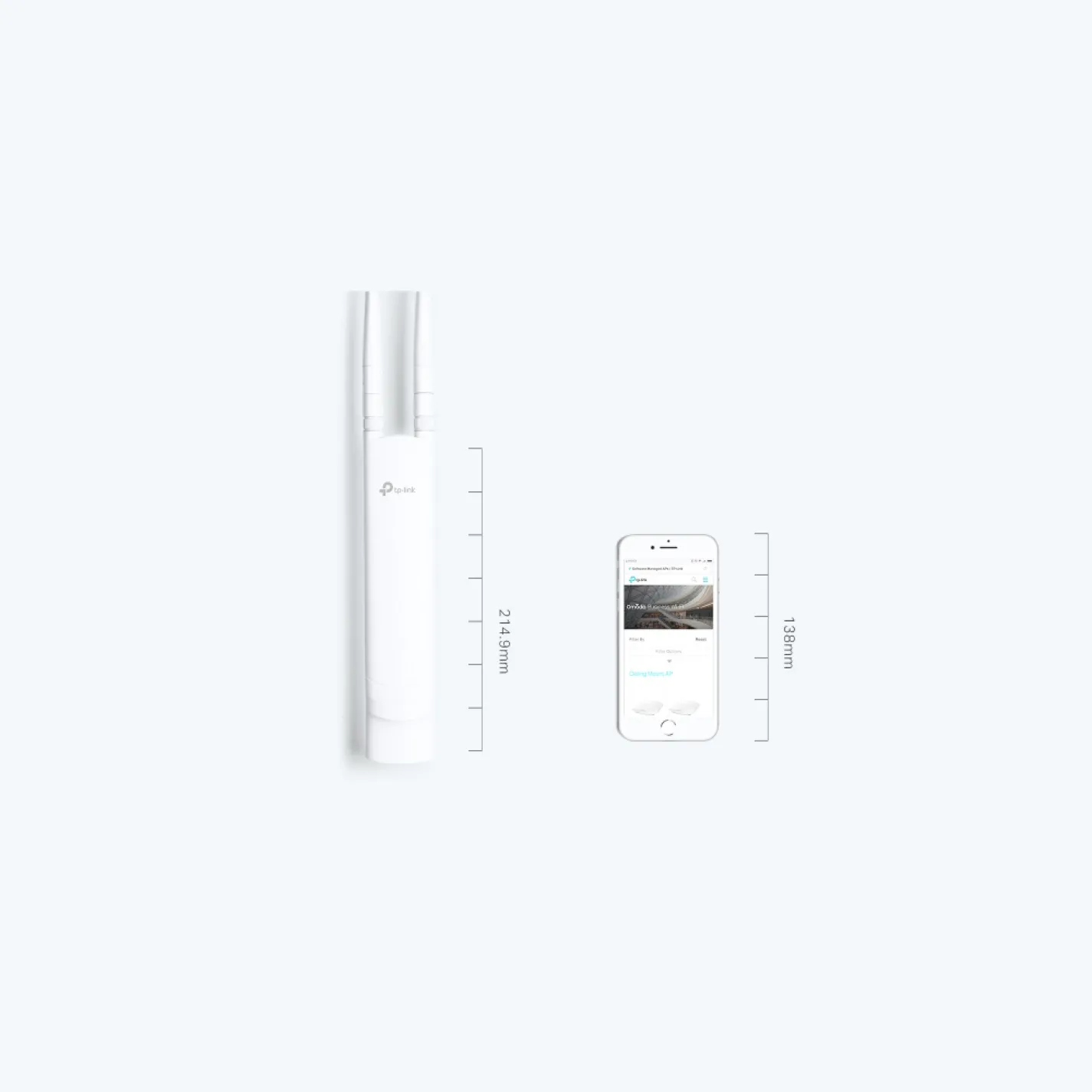 Точка доступа TP-Link EAP113 OUTDOOR N300, 1хFE LAN, Passive PoE - Фото 3