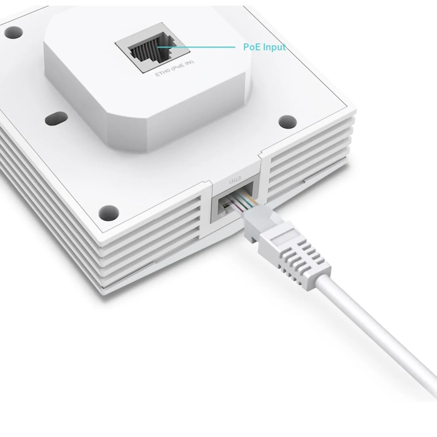 Точка доступа TP-Link EAP650 WALL AX3000, 1xGE, 1xGE out, PoE - Фото 3
