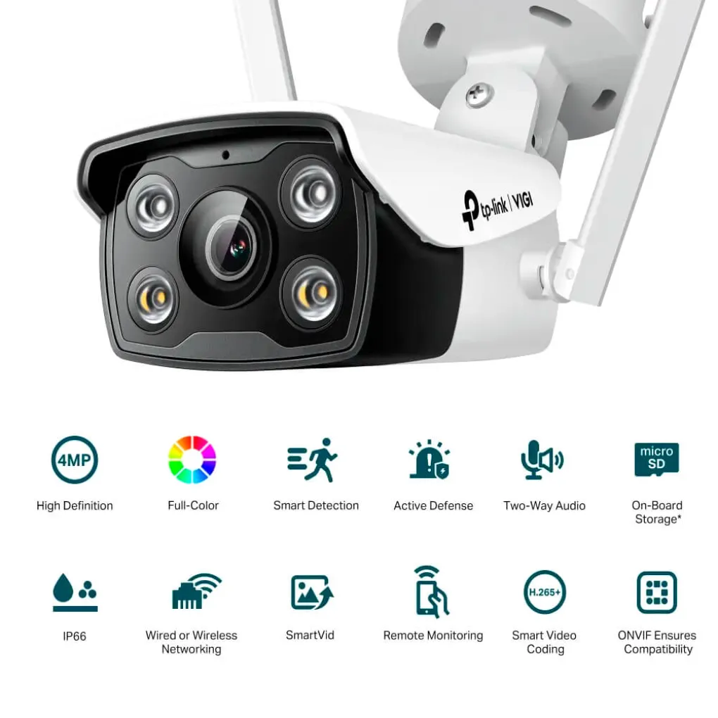 IP-камера видеонаблюдения TP-Link VIGI С340-W-4- Фото 2