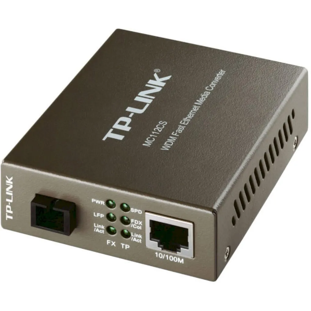 Медиаконвертер TP-Link MC112CS- Фото 1