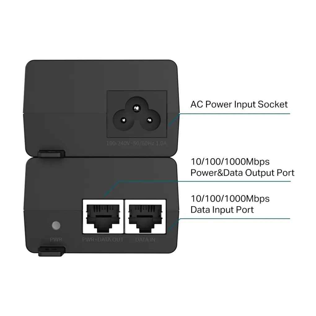 PoE-інжектор TP-Link TL-POE160S- Фото 3