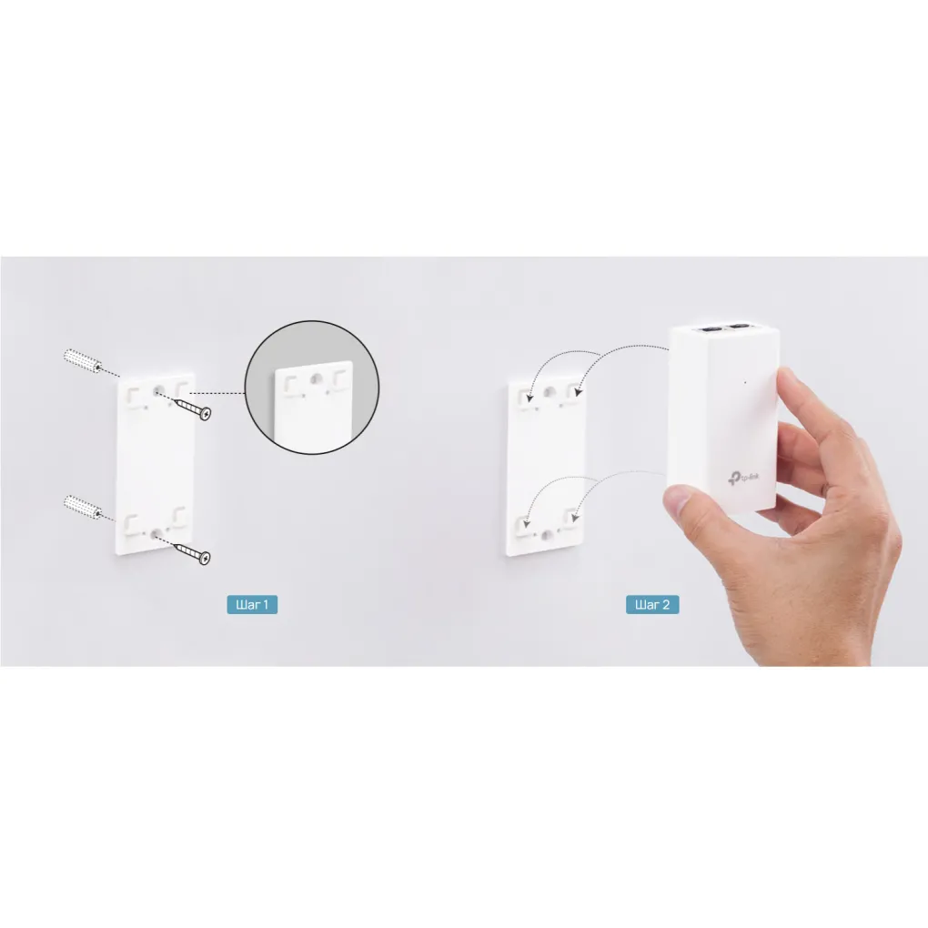 PoE-інжектор TP-Link TL-POE4824G 1xGE, 1xGE PoE, 18Вт- Фото 4
