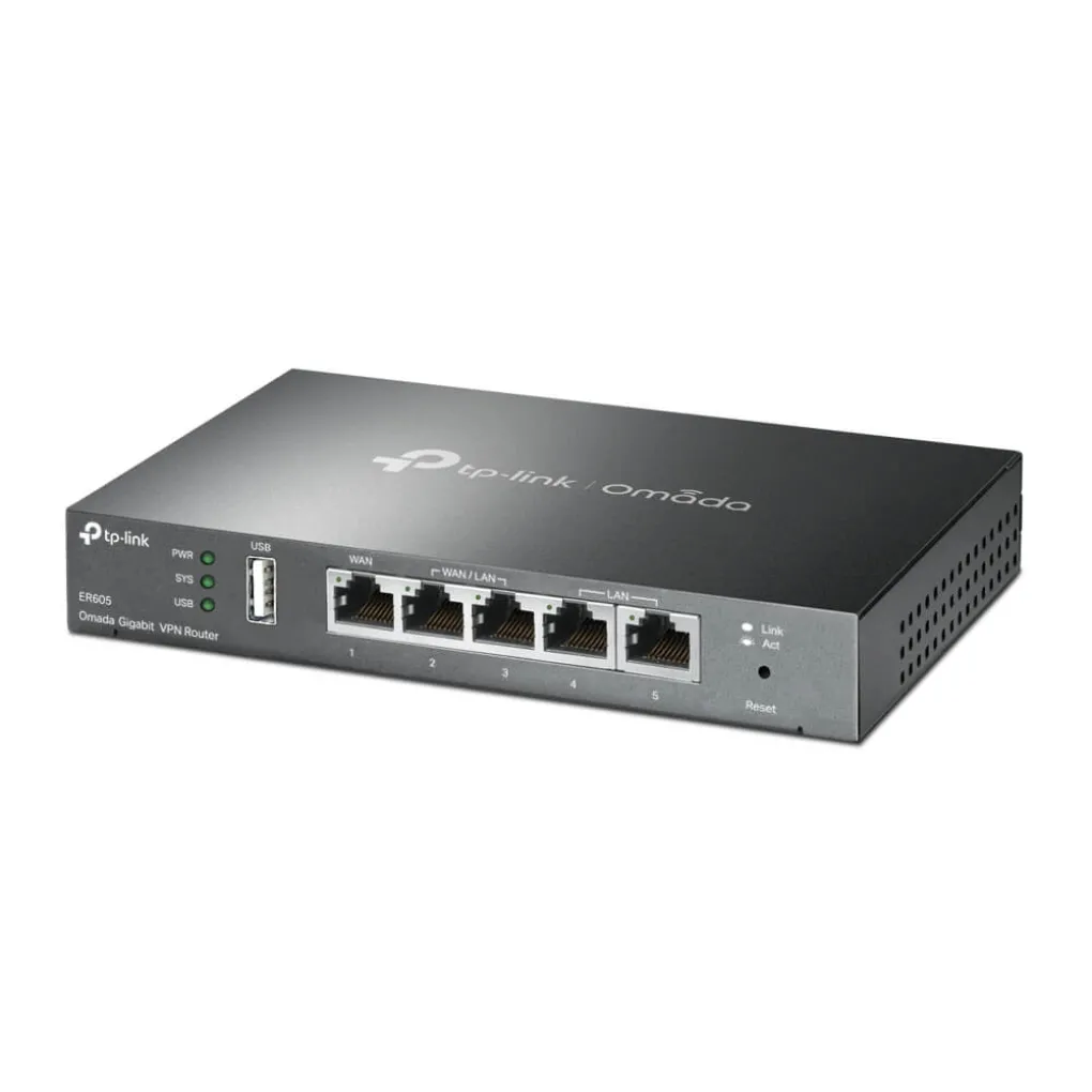 VPN-маршрутизатор TP-LINK Omada ER605 гигабитный- Фото 2