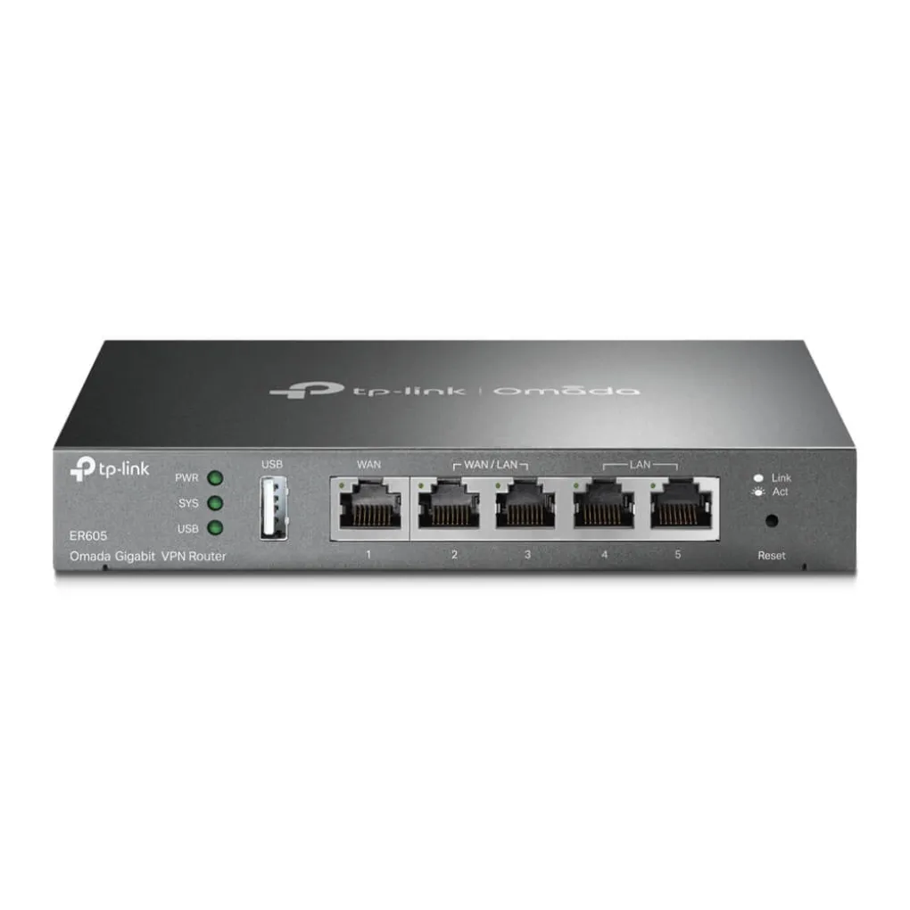 VPN-маршрутизатор TP-LINK Omada ER605 гигабитный- Фото 1