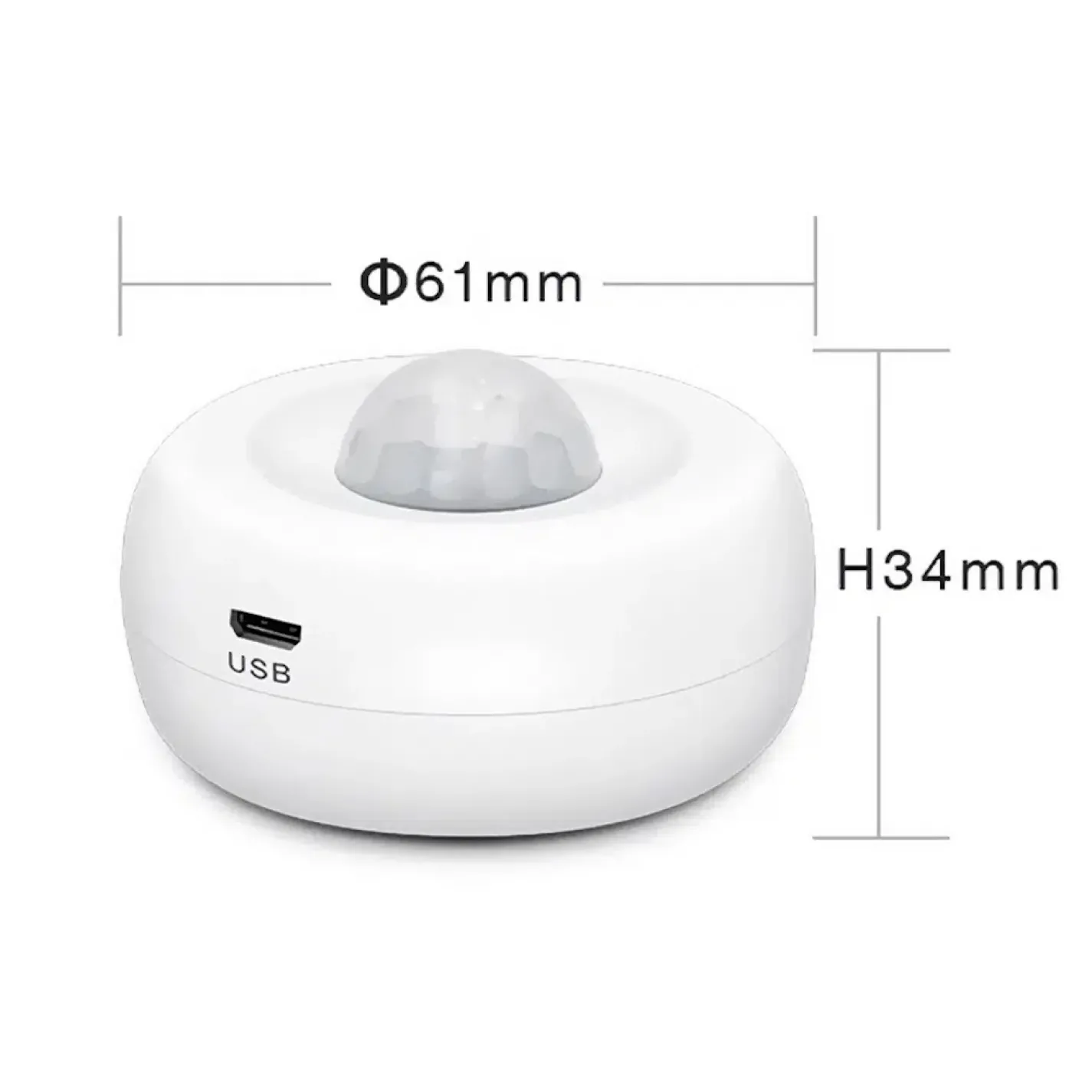 Бездротовий автономний стельовий ІЧ-датчик руху з WiFi Trinix TRX-PS01(WiFi) - Фото 3