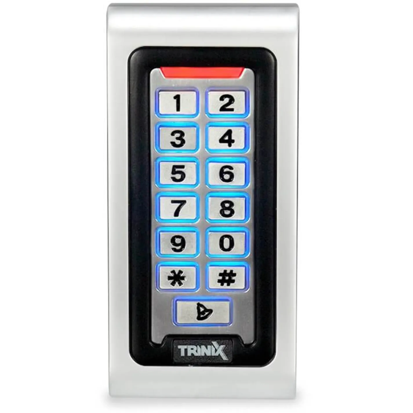 Клавіатура з контролером і зчитувачем Mifare Trinix TRK-800WM антивандальна водонепроникна - Фото 3