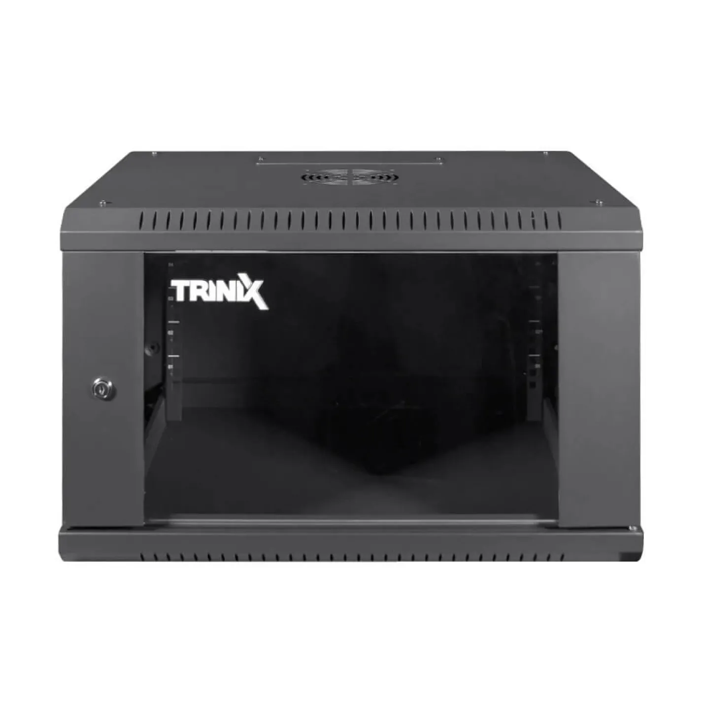 Коммутационный шкаф Trinix TRX-6U/600x450x370 Black - Фото 1