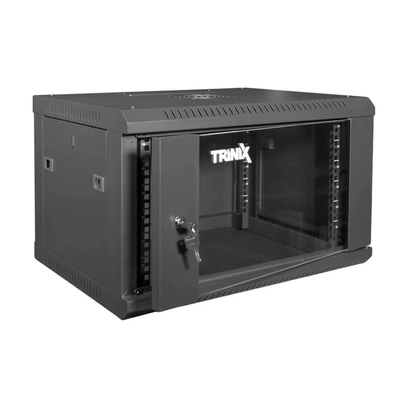Коммутационный шкаф Trinix TRX-6U/600x450x370 Black - Фото 2