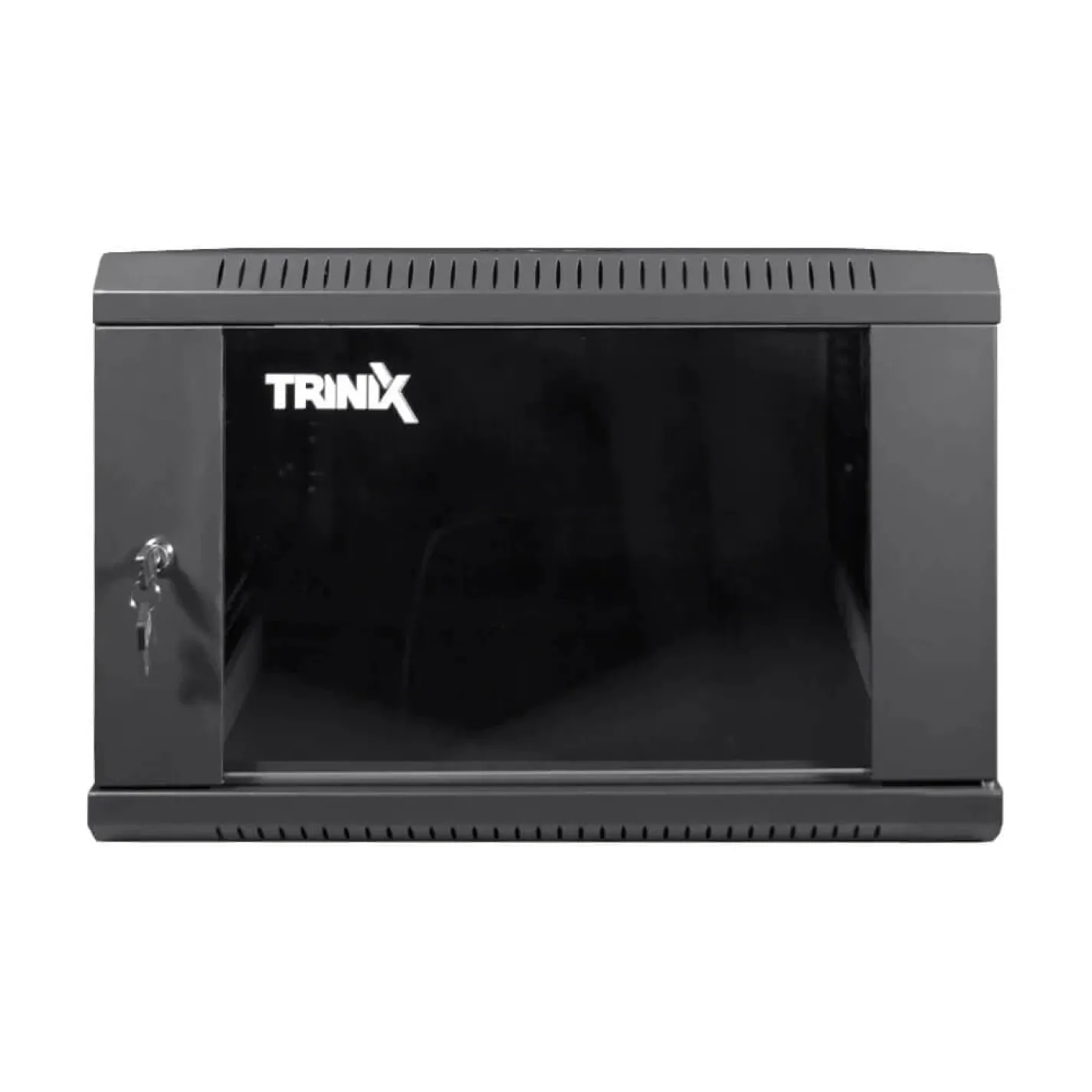 Коммутационный шкаф Trinix TRX-6U/600x600x370 Black - Фото 1