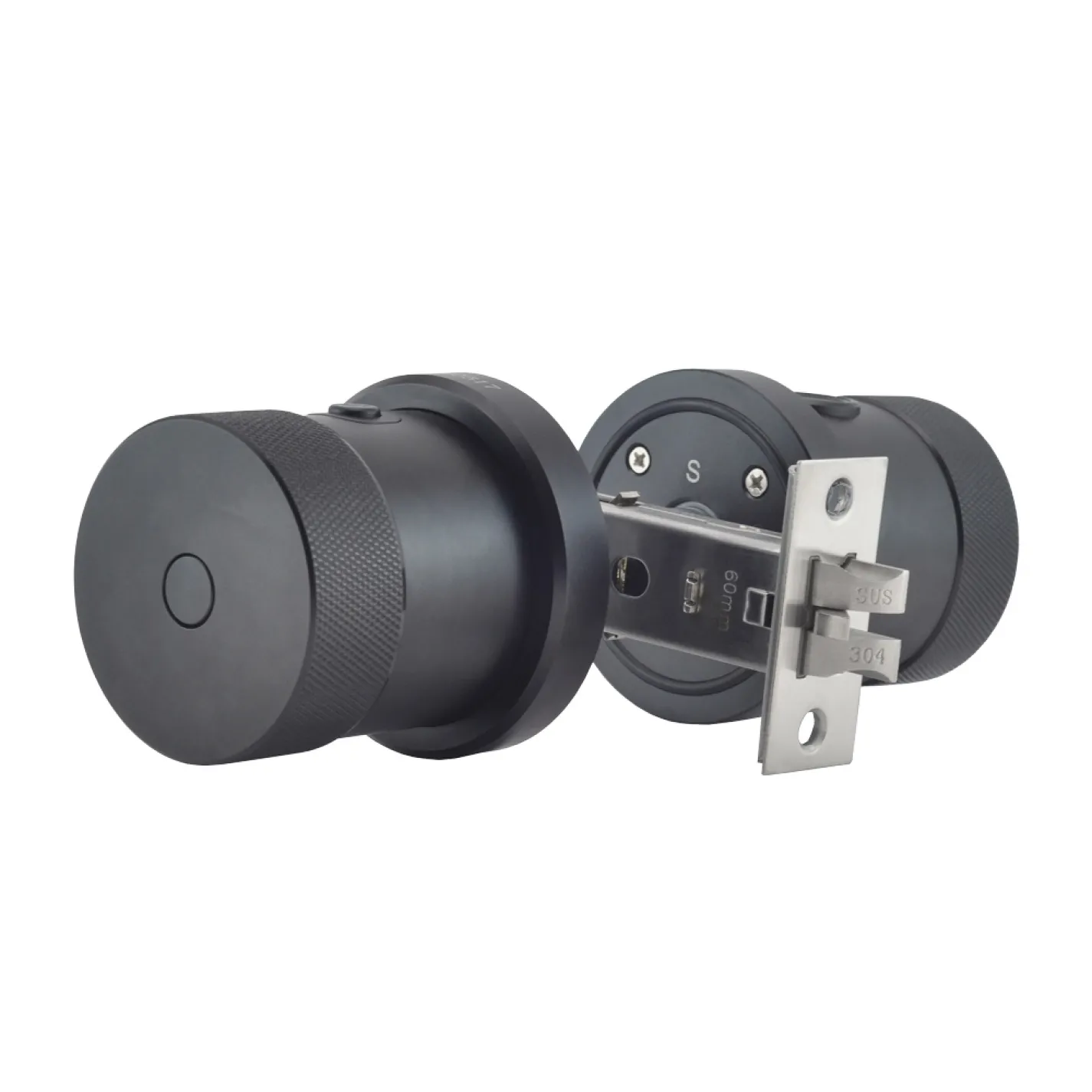 Замок биометрический автономный Trinix TRL-5106BTF Black черный (65-00021) - Фото 1