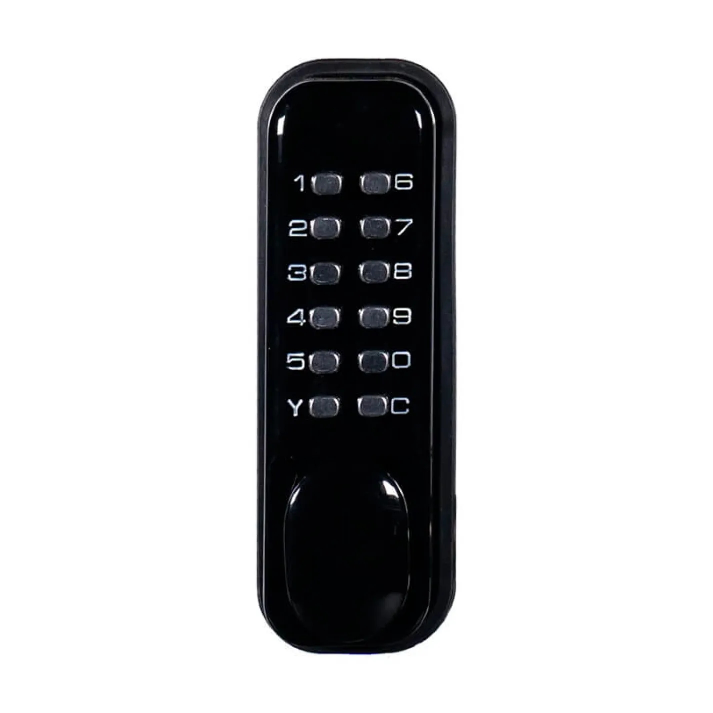 Замок механічний кодовий Trinix TRL-6102MPW Black - Фото 1