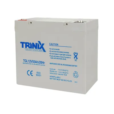 Акумулятор гелевий Trinix 55 Ач 12 В