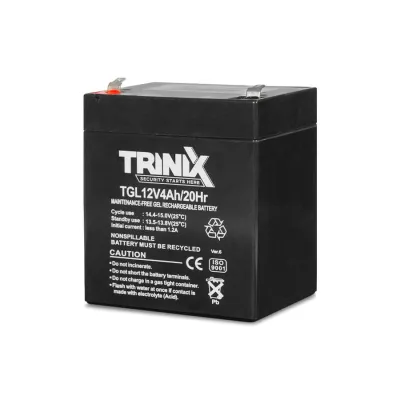 Акумуляторна батарея гелева Trinix 12В 4Аг TGL12V4Ah/20Hr GEL