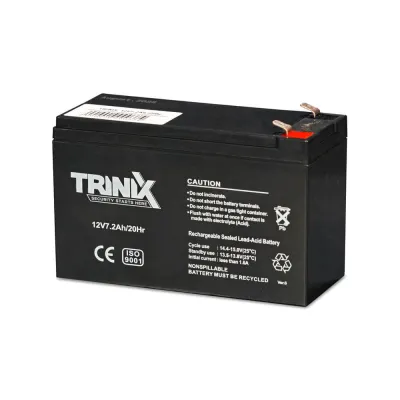 Акумуляторна батарея свинцево-кислотна Trinix 12V7.2Ah/20Hr AGM 12В 7.2Аг