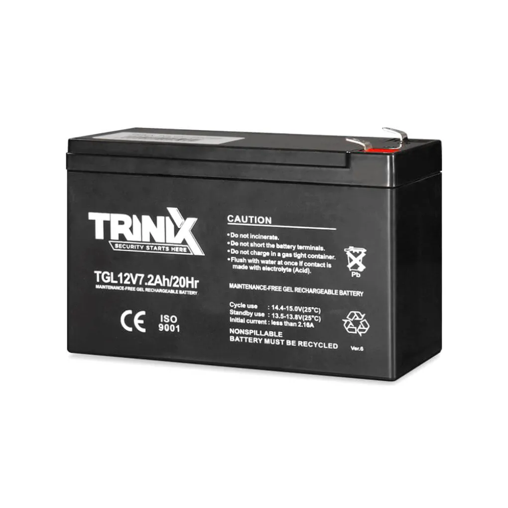 Акумуляторна батарея гелева Trinix 12В 9Аг TGL12V9Ah/20Hr GEL- Фото 1