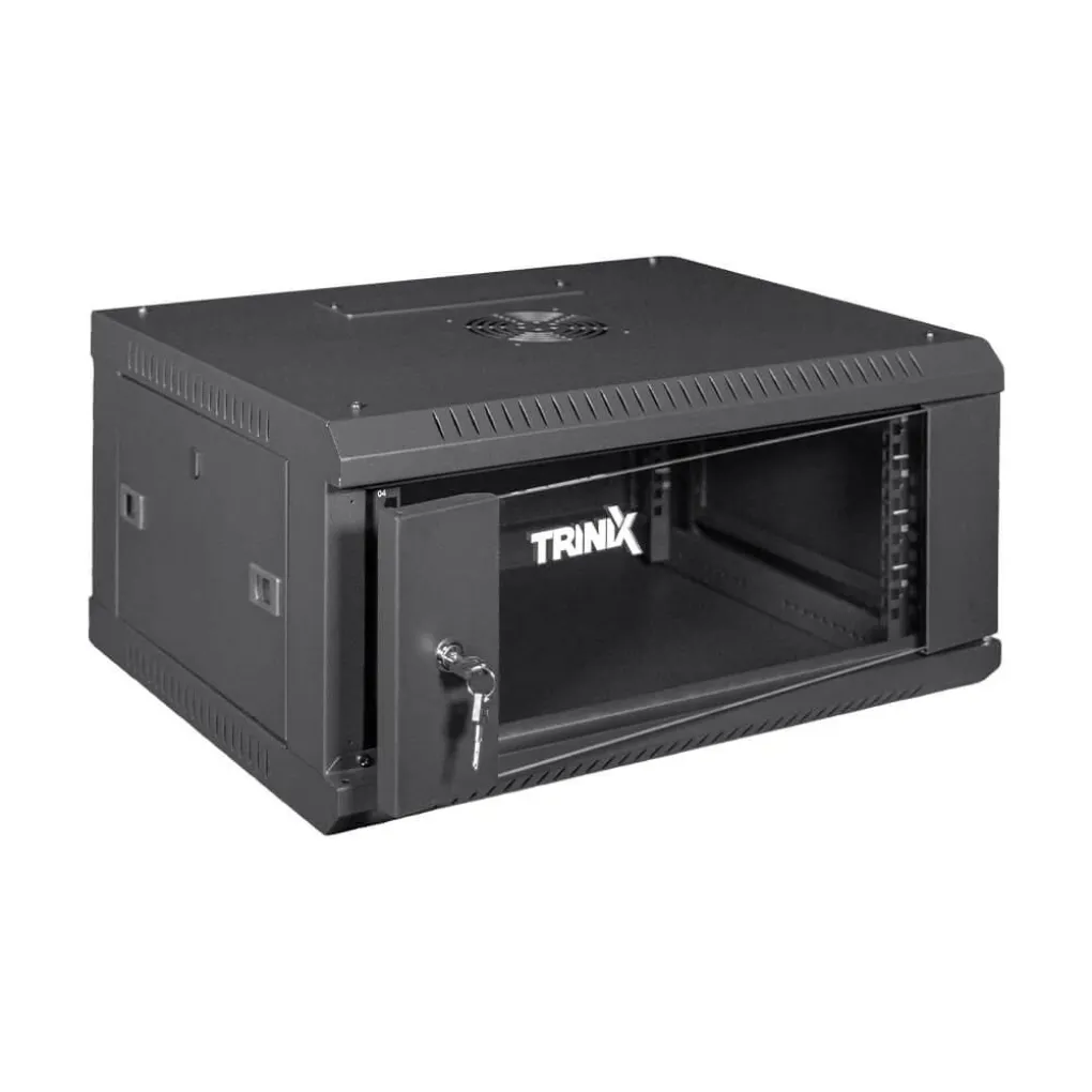Комутаційна шафа Trinix TRX-4U/600x450x280 Black- Фото 3