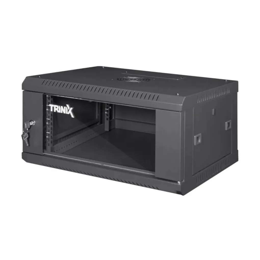 Комутаційна шафа Trinix TRX-4U/600x450x280 Black- Фото 1