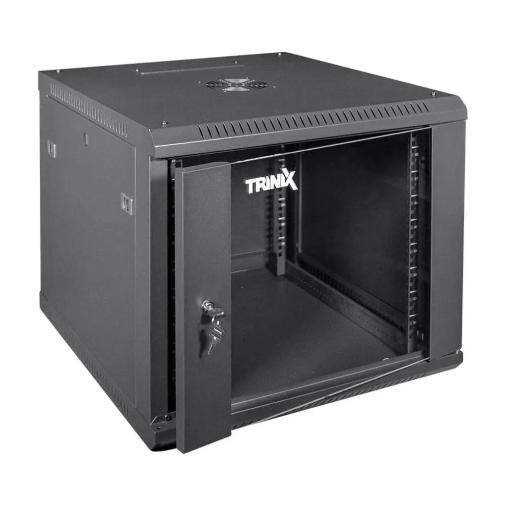 Комутаційна шафа Trinix TRX-9U/600x600x503 Black- Фото 3