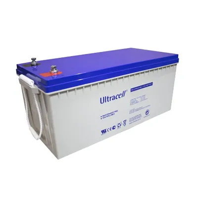 Аккумуляторная батарея Ultracell UCG200-12 Gel 12V 200Ah, белый