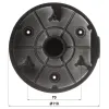 Комутаційна коробка Uniview TR-JB03-I-IN-B (300113)- Фото 4