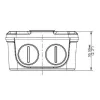 Комутаційна коробка Uniview TR-JB06-A-IN (8902)- Фото 2