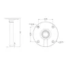 Кронштейн Uniview TR-CM24-IN 8904- Фото 2