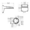 Кронштейн Uniview TR-WM03-D-IN 7952- Фото 4