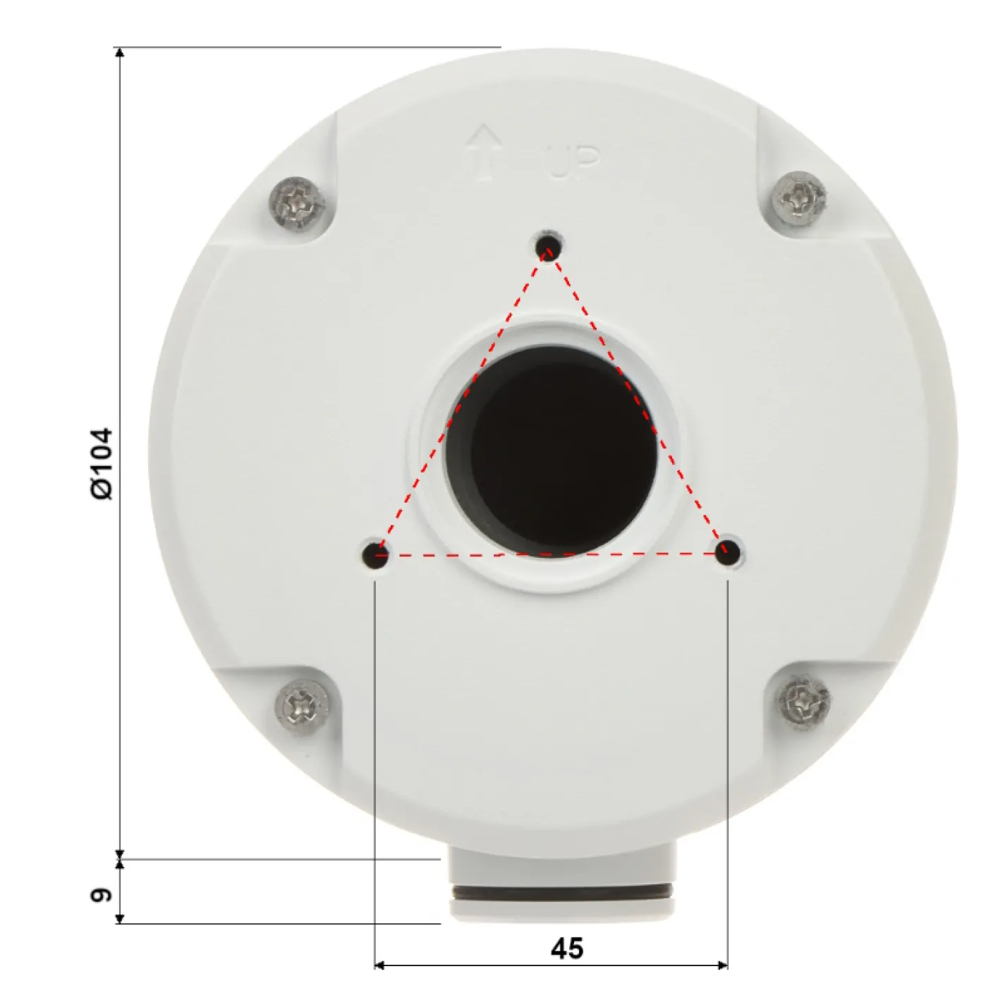 Комутаційна коробка Uniview TR-JB05-B-IN (8901) - Фото 2