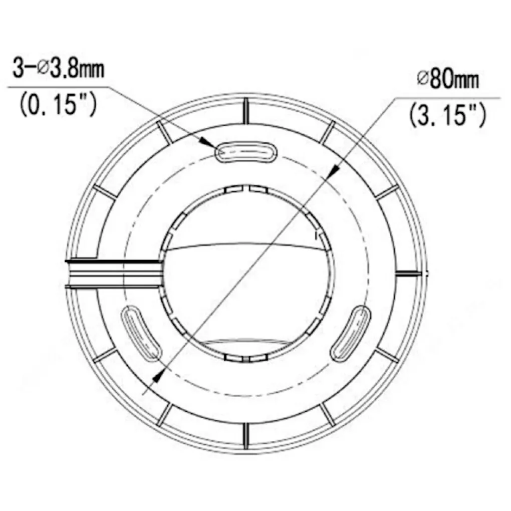 IP-камера відеоспостереження Uniview IPC3618LR3-DPF28-F 8Mp (2.8 мм) (8882)- Фото 4
