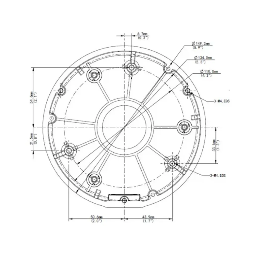 Комутационная коробка Uniview TR-JB04-B-IN (7034-1)- Фото 4