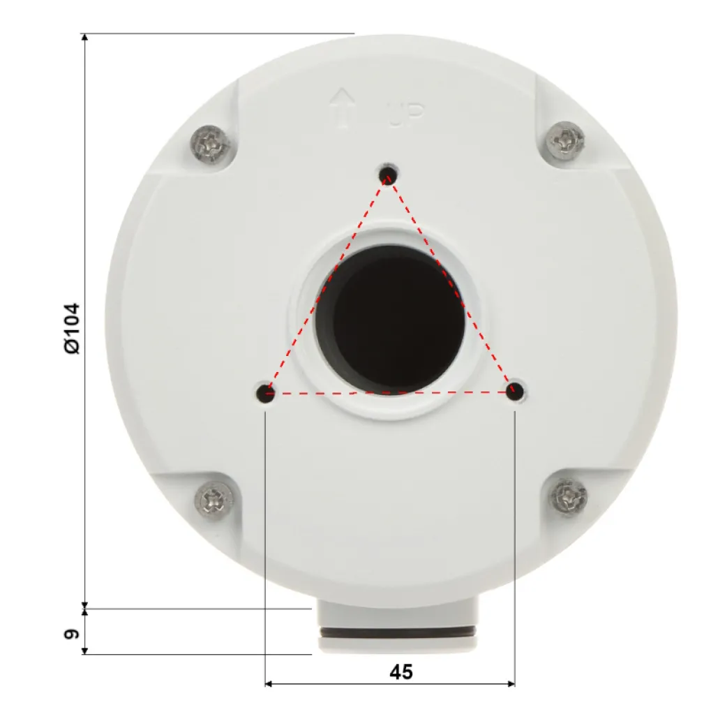 Комутаційна коробка Uniview TR-JB05-B-IN (8901)- Фото 3