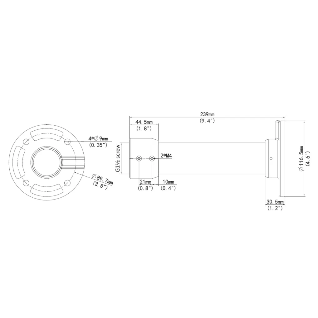 Кронштейн Uniview TR-CE45-IN 7041-1- Фото 2