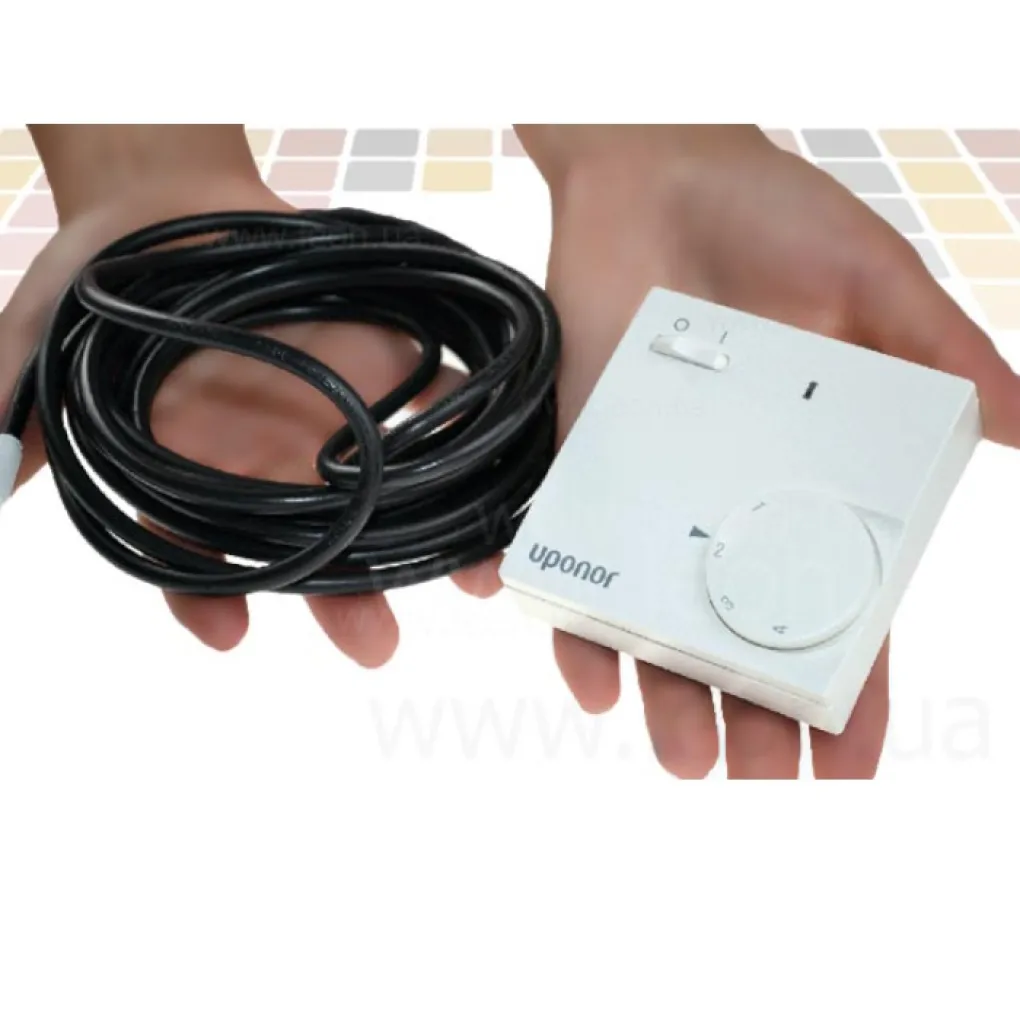 Термостат аналоговий Uponor Comfort E Dial Thermostat T-85 (1088705)- Фото 4
