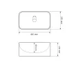 Раковина накладная VBI Aliano белый VBI-012602- Фото 4