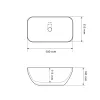 Раковина накладная VBI Avezzano розовый мат VBI-014405- Фото 4