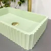 Раковина накладная VBI Florentia светло-зеленый мат VBI-015004- Фото 3