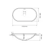 Раковина врезная VBI Gaeta белый VBI-018014- Фото 4