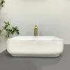 Раковина накладная VBI Palermo белый с розовым золотом VBI-012307- Фото 2